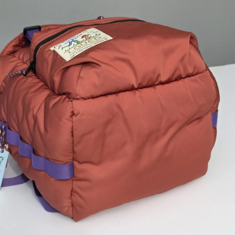 NWT COACH COACHTOPIA LOOP BACKPACK BAG IN LIMITED EDITION DEEP ORANGE - Picture 4 of 7